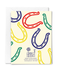 Good Luck Horseshoe Card