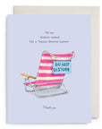 Beach Teach Greeting Card
