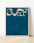 Vintage Surf Art Print