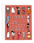 Halloween Parade Greeting Card