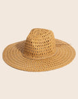 Straw Braid Floppy Hat: KA