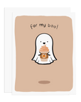 For My Boo Pumpkin Latte Greeting Card