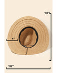 Floppy Brim Straw Hat
