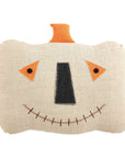 Button Jack-O-Lantern Pillows