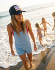 Keep It Salty Trucker Hat: Navy