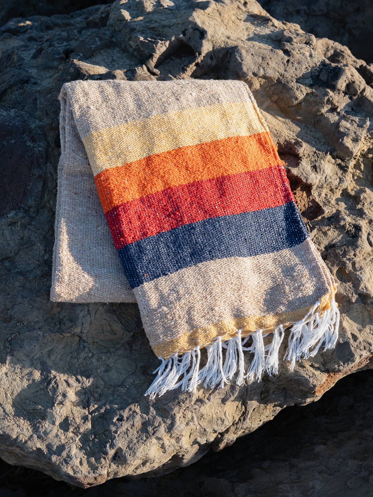 Vintage Desert Recycled Throw Blanket