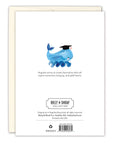 Whale Done Graduation Card