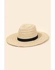 Floppy Brim Straw Hat