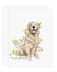 Lit Retriever Greeting Card