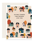 Friends Like You | Fall Thanksgiving Friendsgiving Card