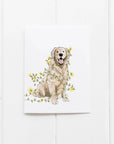 Lit Retriever Greeting Card