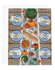 Thanksgiving Table Greeting Card