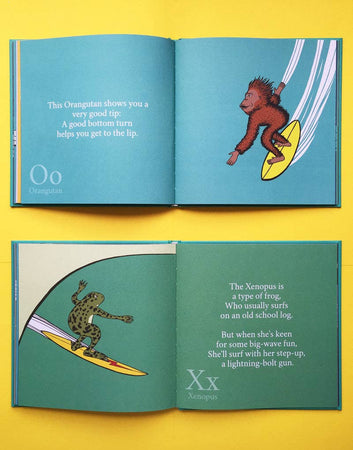 The Surfing Animals Alphabet Book