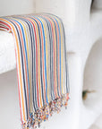 Bold Striped Turkish Beach Towel