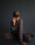 Aloha Howdy Hello Hat: Brown