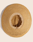 Straw Braid Floppy Hat: KA