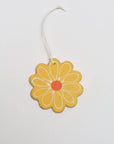Flower Ornament : Deep yellow