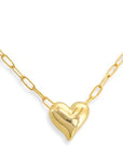 Dainty Heart Chain Necklace