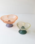 Glass Heart Compote