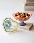 Glass Heart Compote