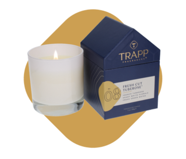 Fresh Cut Tuberose Trapp Candle