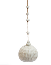 Load image into Gallery viewer, Speckled Ceramic Bell Wind Chime
