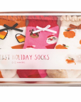Girl My First Holiday Sock Set