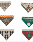 Holiday Reversible Pet Bandanas
