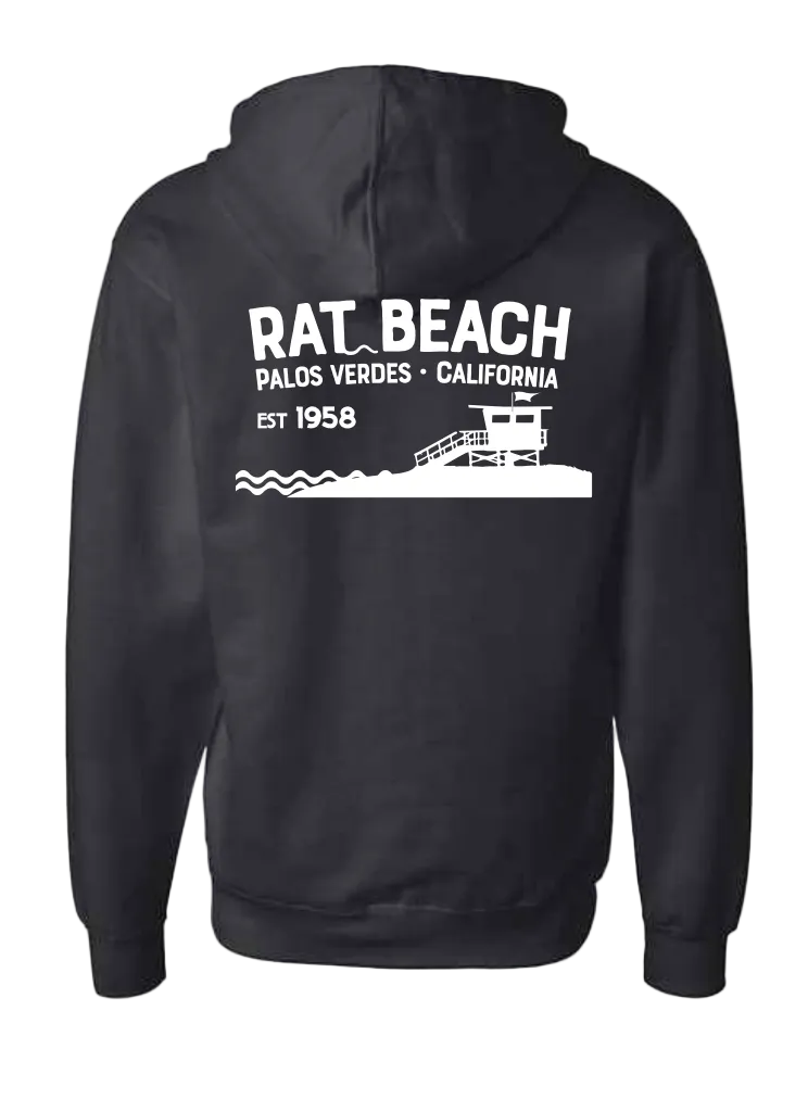 Life's a Beach パーカー evilact ZORLAC RATS Rat Beach Zip Up – The Aloha Bungalow