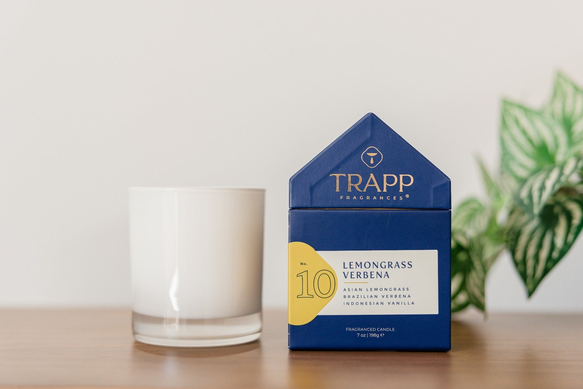 Lemongrass Verbena Trapp Candle