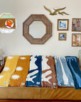 Tide Plush Throw - Seafoam