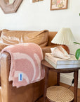 Hanalei Plush Throw - Island Blush