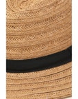 Floppy Brim Straw Hat
