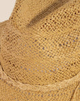 Braided Rope Band Straw Hat