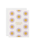 Birthday Card | Lavender Daisy Floral Design