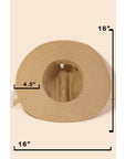 Braided Strap Sun Hat