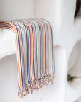 Bold Striped Turkish Beach Towel