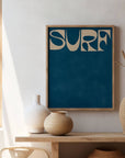 Vintage Surf Art Print