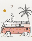 Van Beach Art Print
