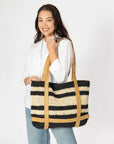 DAY TRIP - Tote with Hat Holder Straps