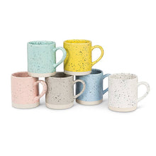Load image into Gallery viewer, Speckled Ceramic Mug - White
