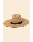 Floppy Brim Straw Hat
