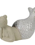 Laying Mermaid, Ceramic