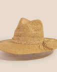 Braided Rope Band Straw Hat