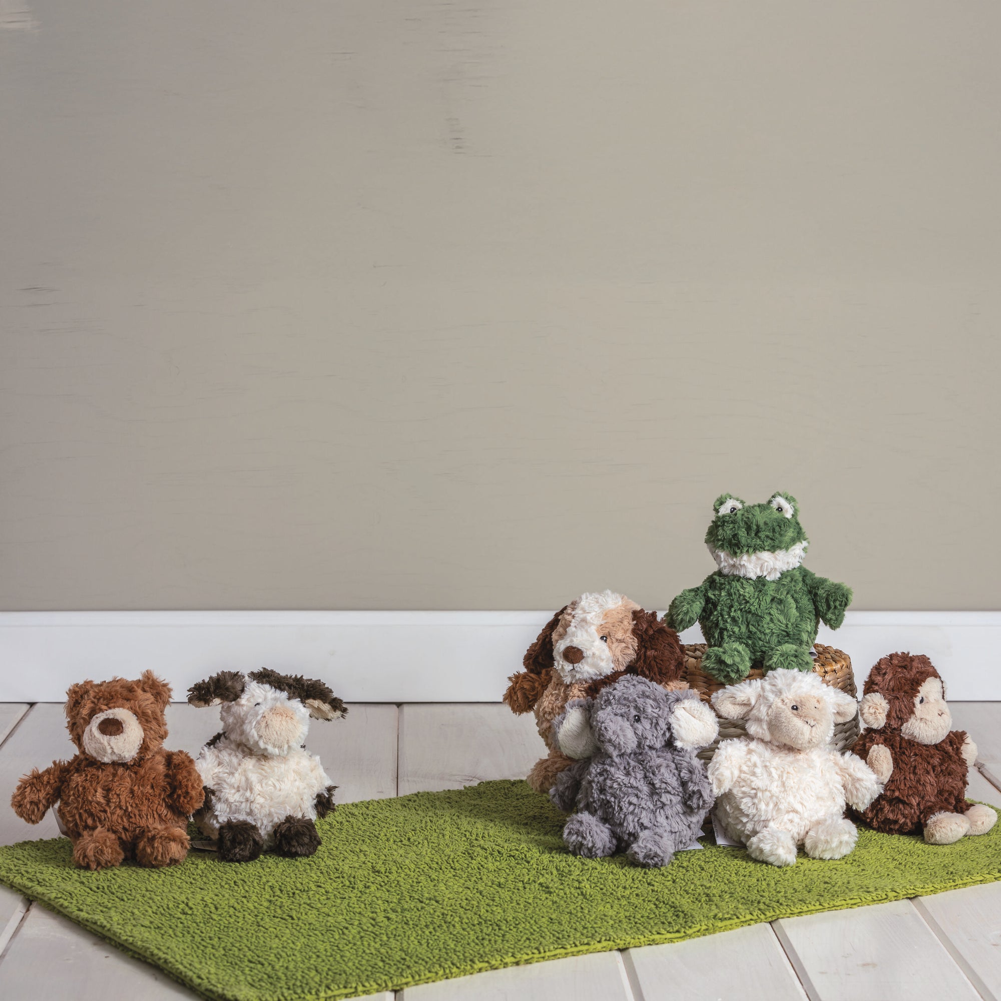 Small Elephant Recycled Stuffed Animal