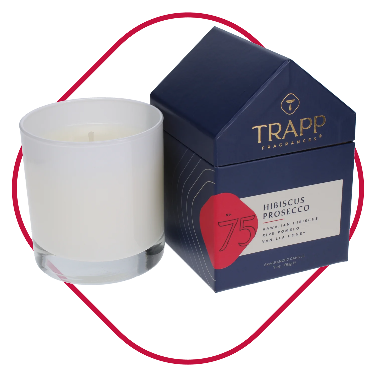 Hibiscus Prosecco Trapp Candle