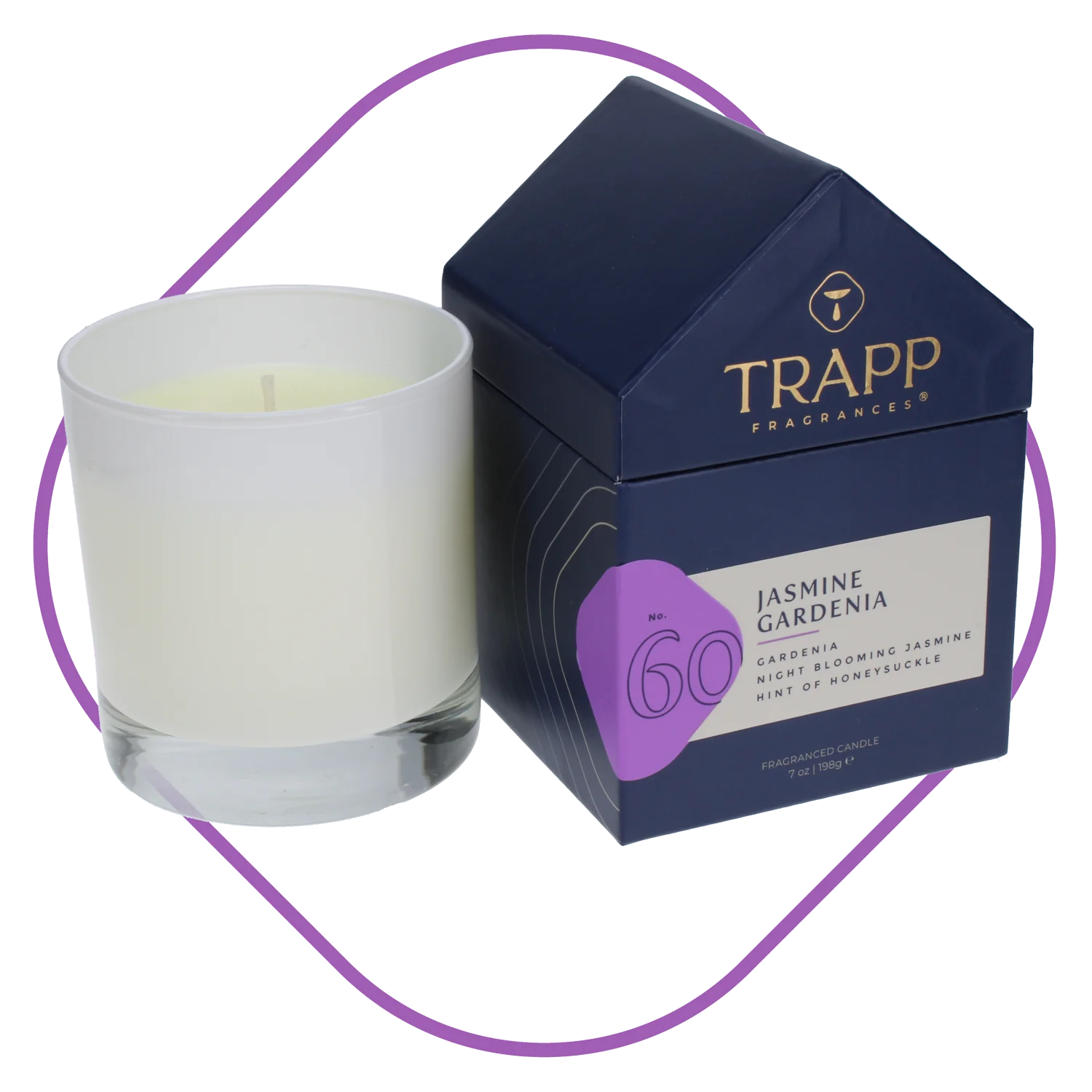 Jasmine Gardenia Trapp Candle
