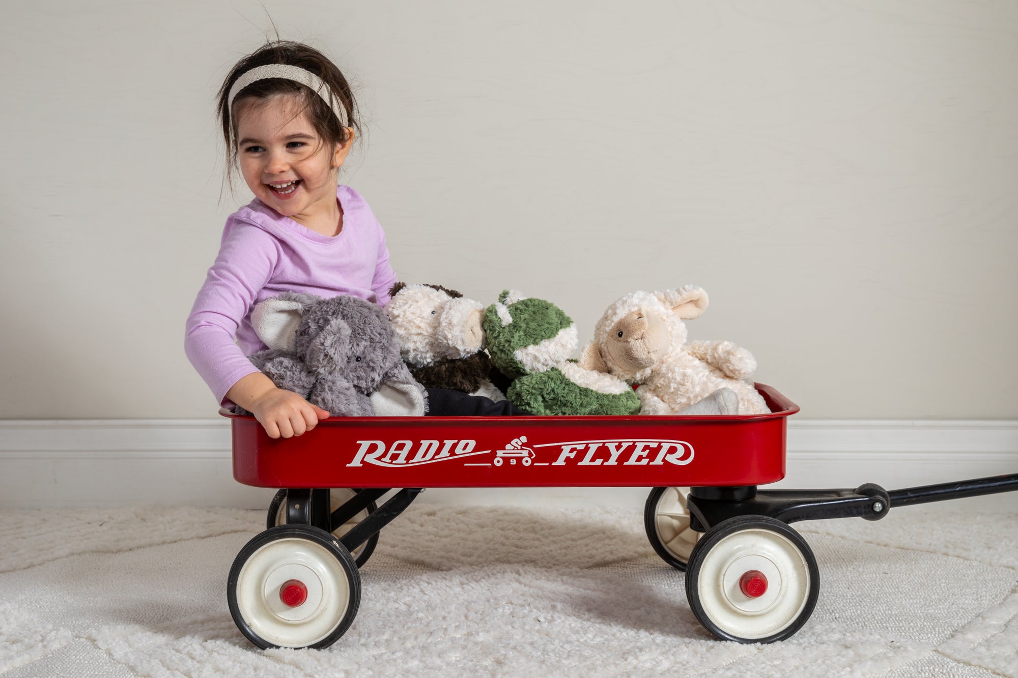Large Lamb Recycled Stuffed Animal