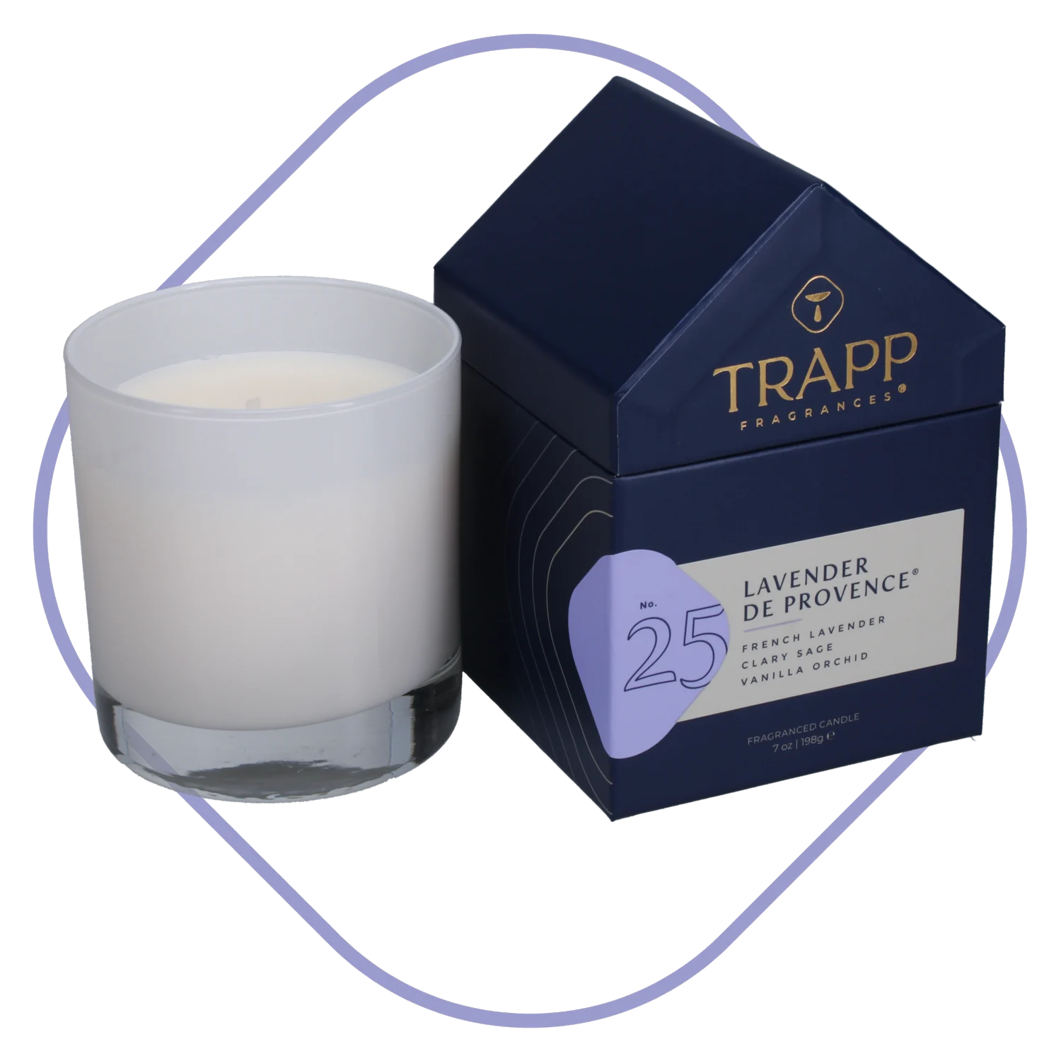 Lavender de Provence Trapp Candle