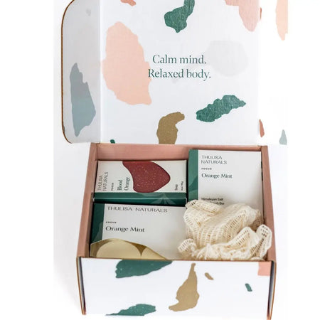 Instant Spa in A Box Gift Set// Orange Mint